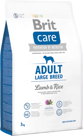 Корм для собак Brit Care Adult Large Breed Lamb and Rice, 3 кг