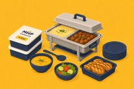 Продукты питания для кейтеринга и столовых: продукция в оптовой упаковке