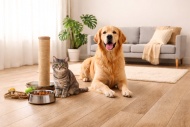 Ламинат и домашние животные. Как выбрать прочный пол для дома?
