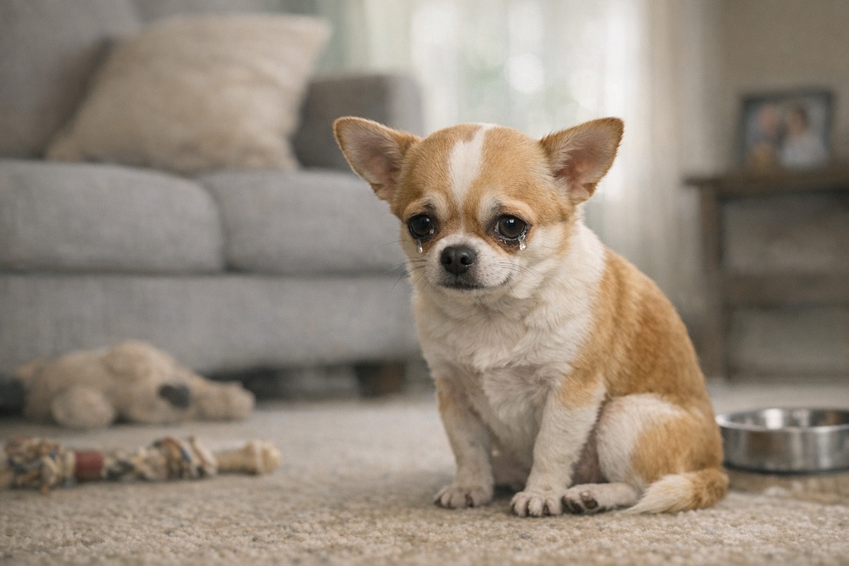 чихуахуа боится оставаться один