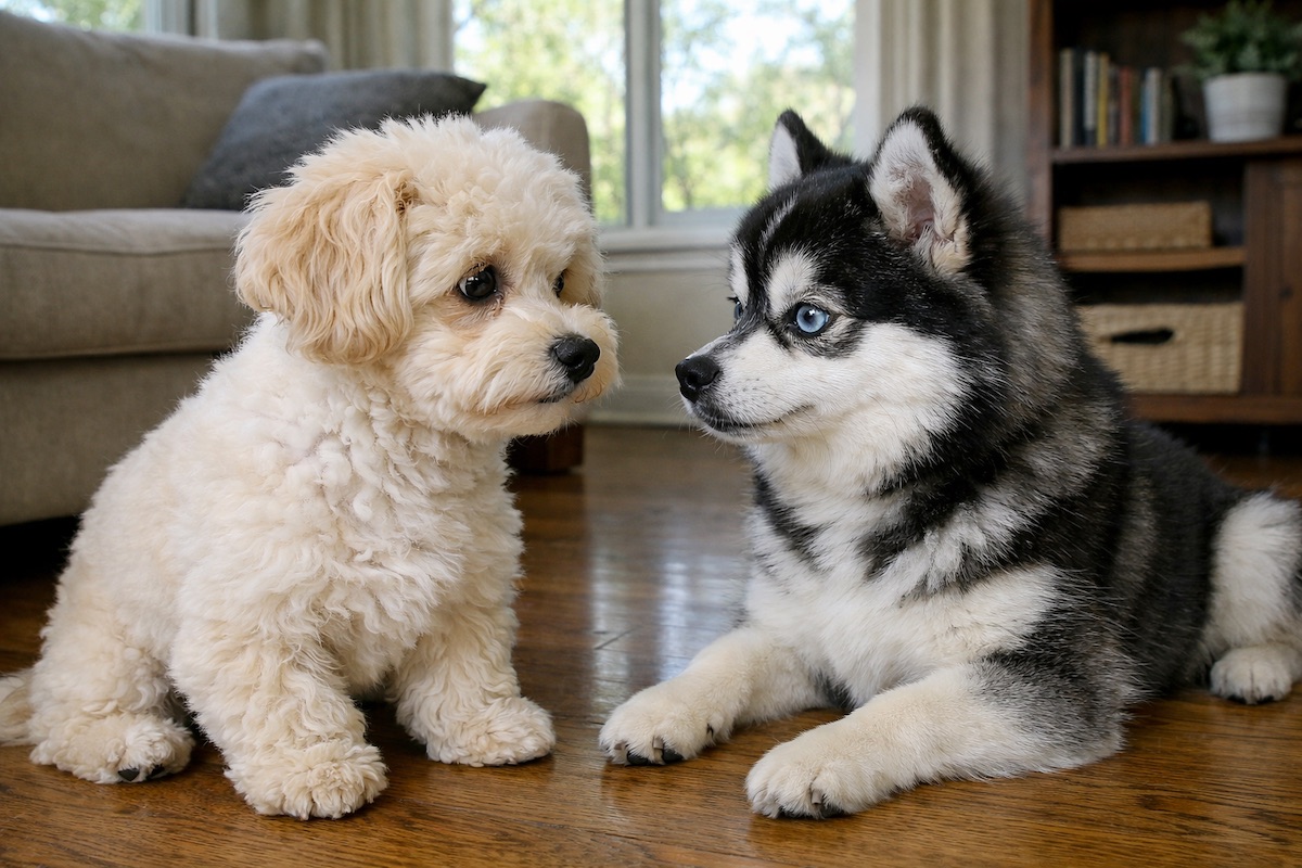 Мальтипу і помскі в квартирі