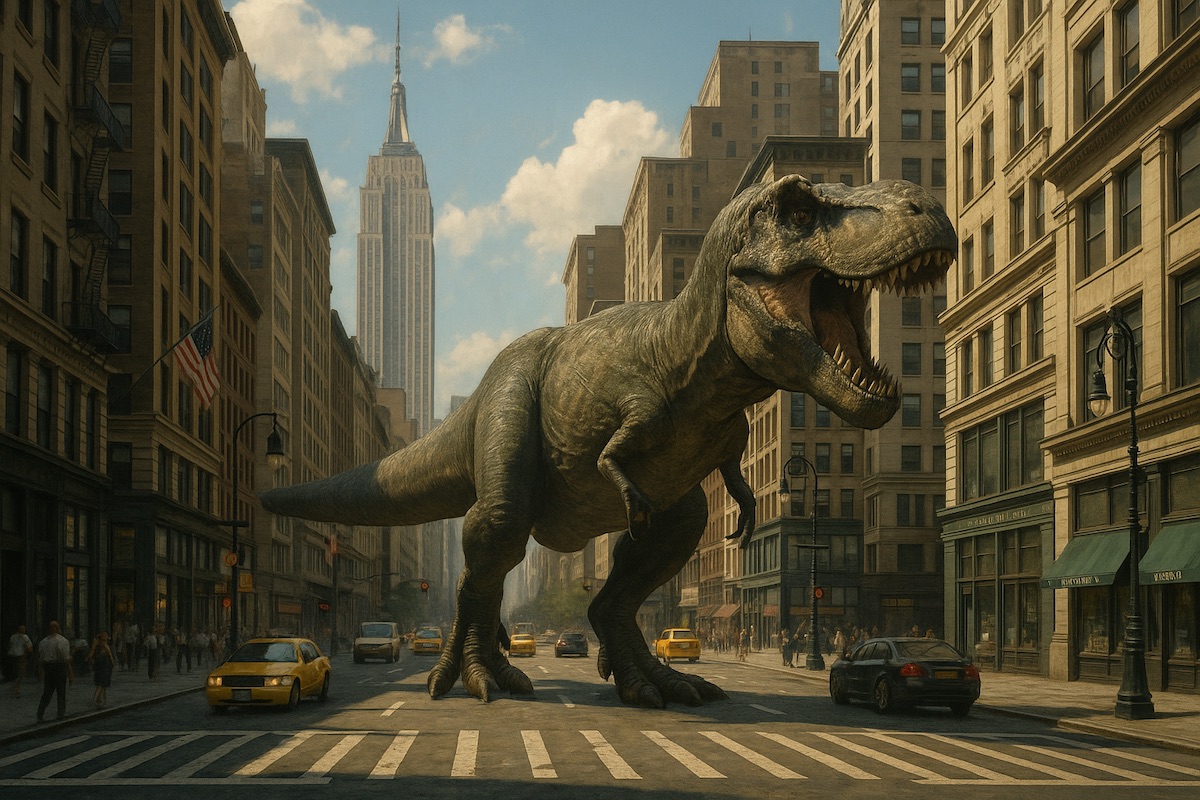 Динозавр T. Rex