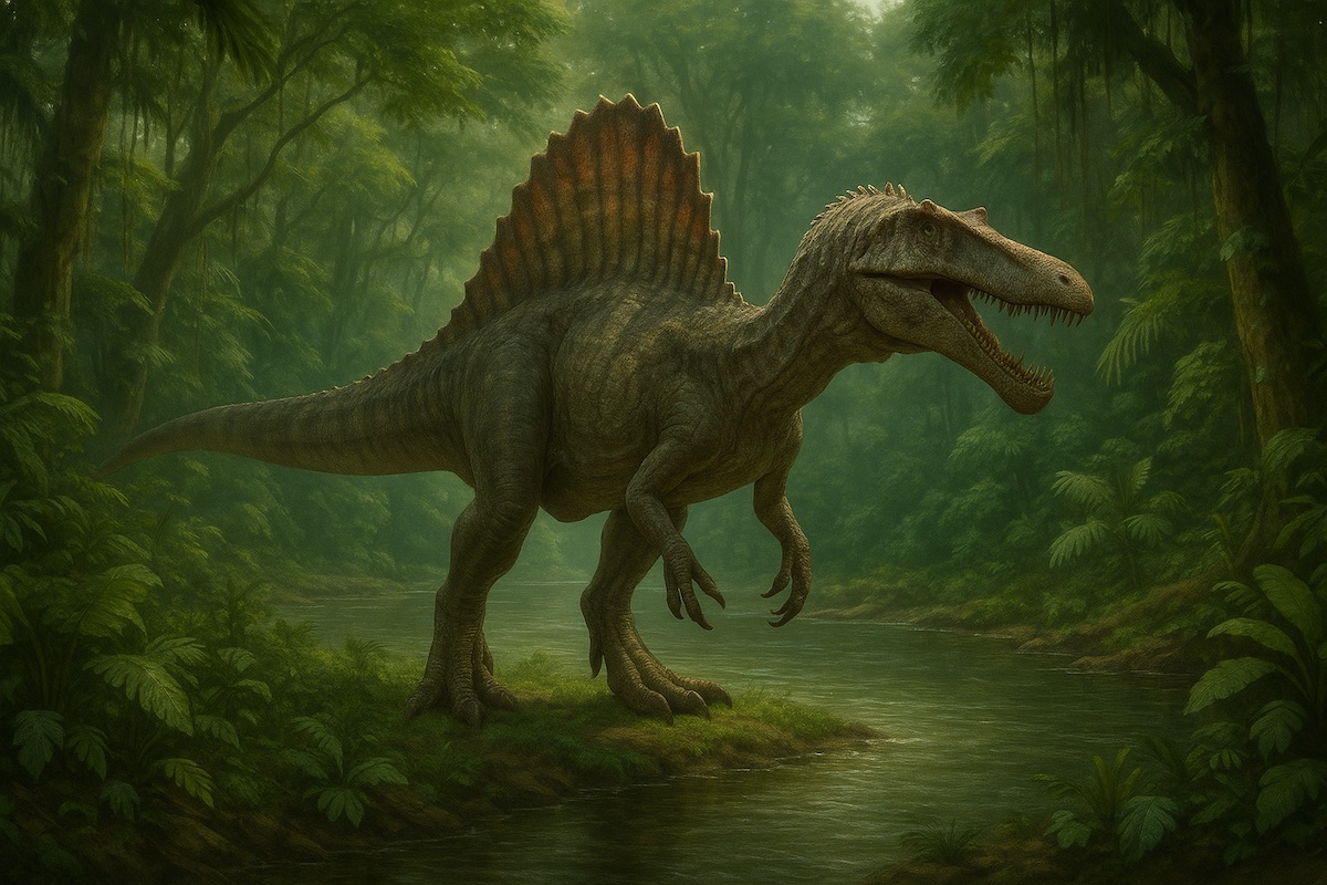 Динозавр Spinosaurus aegyptiacus