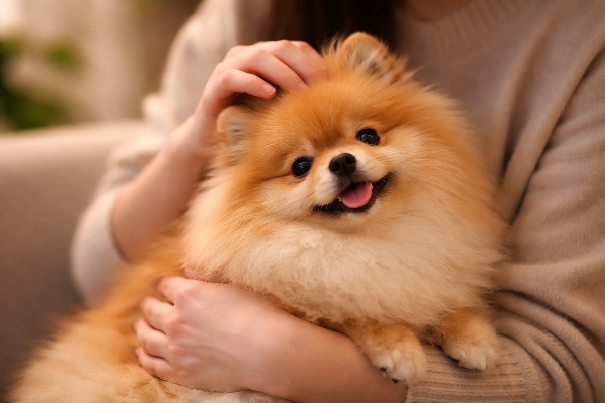 Как успокоить померанского шпица