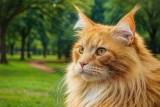 Кот породы Мейн Кун - фото