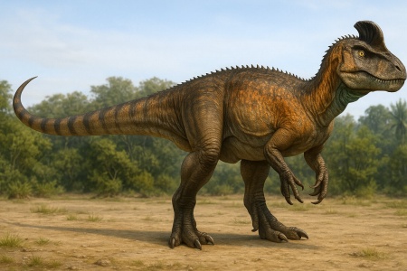 Криолофозавр Cryolophosaurus