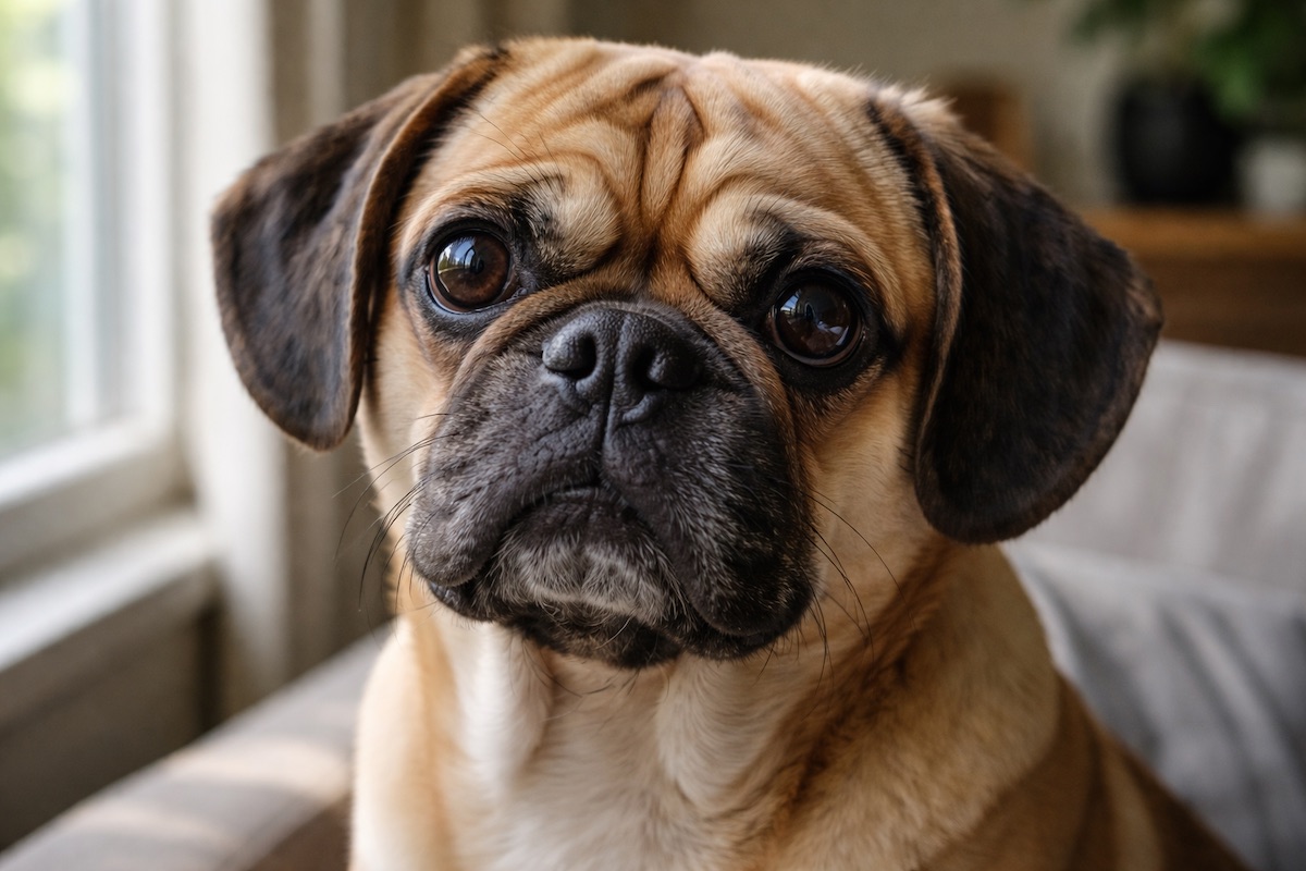 Пагль крупным планом с выразительными глазами