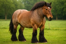 Арденская лошадь Ardennes horse