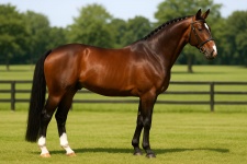 Ганноверская лошадь Hanoverian horse