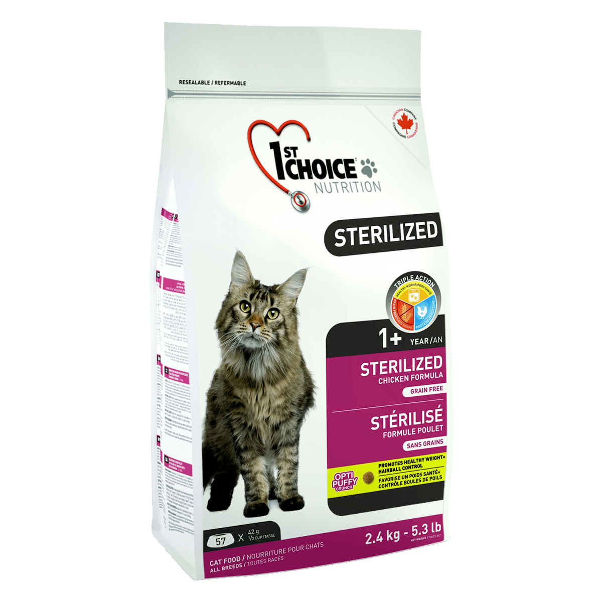 1st Choice Sterilized Cat, 5 кг - корм Фест Чойс для стерилизованных кошек