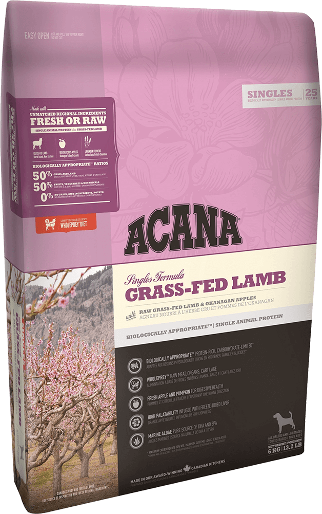 Корм для собак Acana Grass-Fed Lamb 31/15, 11,4 кг
