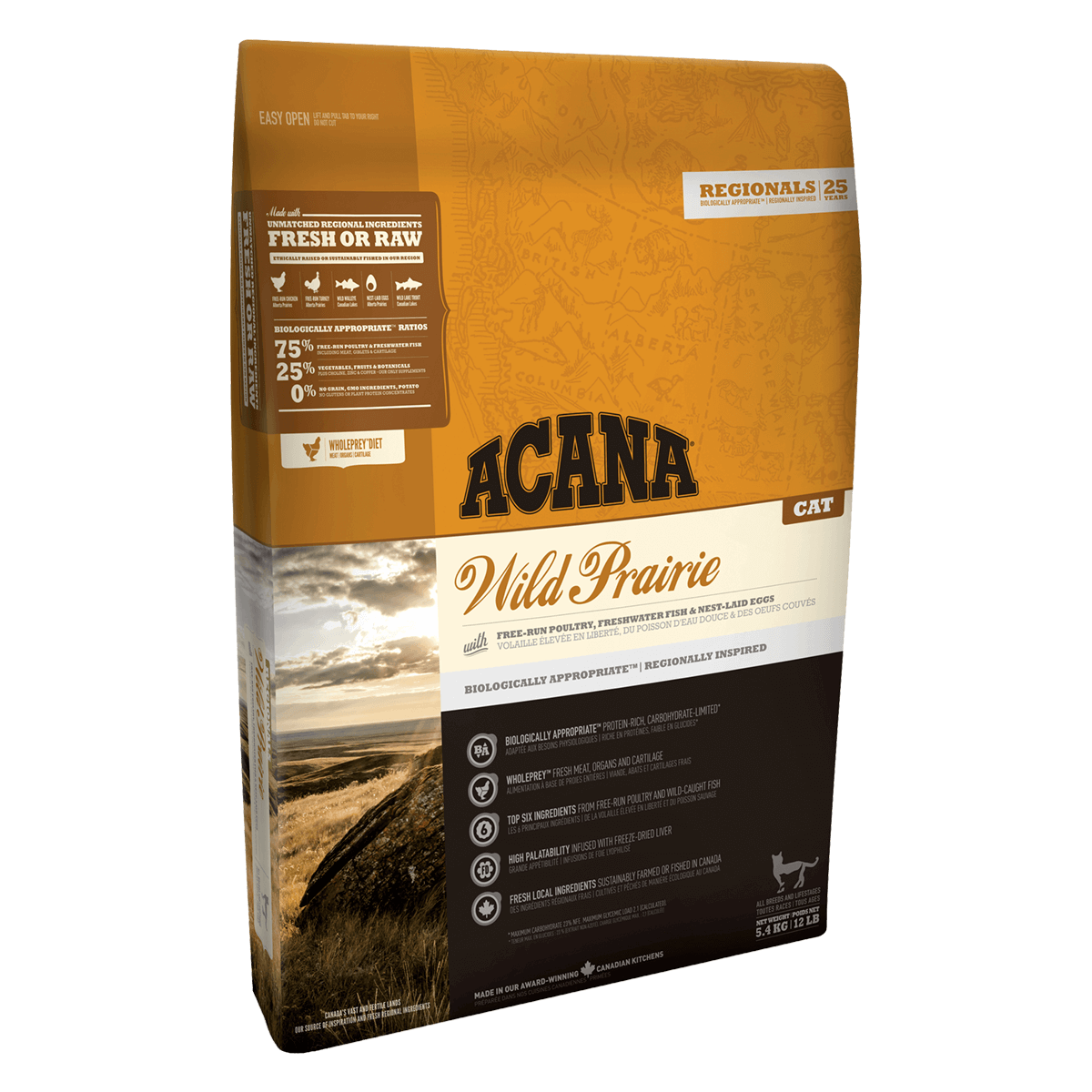 Acana Wild Prairie Cat 37/20, 1,8 кг - корм Акана для кошек