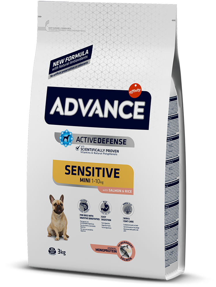 Корм для собак Advance Mini Sensitive 3 кг