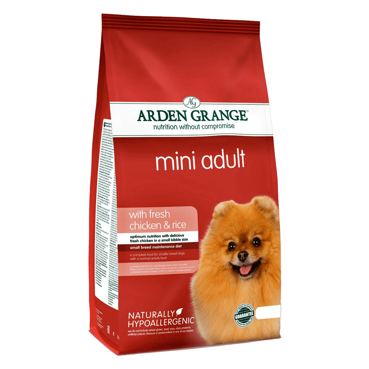 Arden Grange Mini Adult Dog Chicken & Rice 6 кг - корм Арден Гранж для мелких пород собак