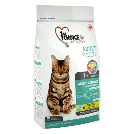 1st Choice Cat Adult Weight Control, 10 кг - корм Фест Чойс для кошек с избыточным весом