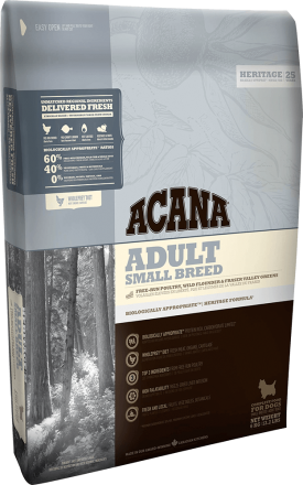 Корм для собак Acana Adult Small Breed 31/17, 2 кг