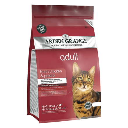 Arden Grange Adult Cat Fresh Chicken & Potato, 2 кг - корм Арден Гранж для взрослых и пожилых кошек
