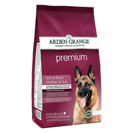 Arden Grange Adult Dog Premium 12 кг - корм Арден Гранж для привередливых собак