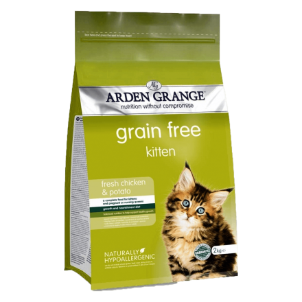 Arden Grange Kitten Fresh Chicken & Potato, 8 кг - корм Арден Гранж для котят