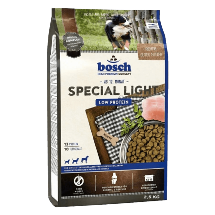 Bosch Special Light 2,5 кг - корм Бош для собак с заболеваниями почек и печени