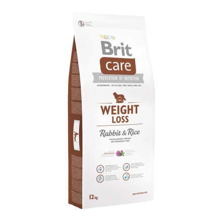 Корм для собак Brit Care Weight Loss Rabbit & Rice 12 кг