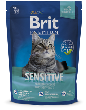 Корм для котов Brit Premium Cat Sensitive 300 г