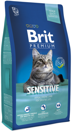 Корм для котов Brit Premium Cat Sensitive 8 кг
