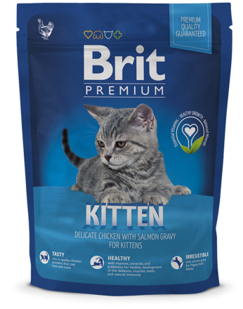 Корм для котов Brit Premium Kitten Chicken 300 г