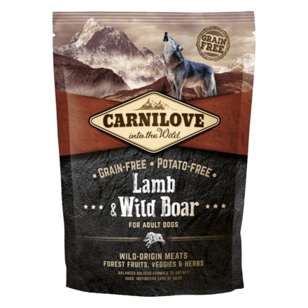 Carnilove Dog Adult Lamb & Wild Boar 1,5 кг - корм Карнилав для взрослых собак