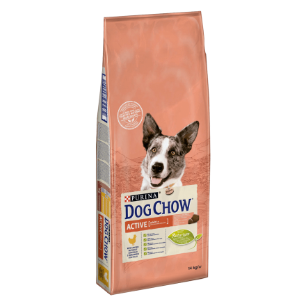 Dog Chow Active Chicken 14 кг - корм Дог Чау для взрослых активных собак