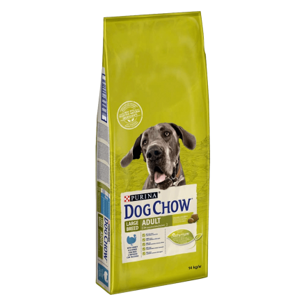 Dog Chow Adult Large Breed Turkey 14 кг - корм Дог Чау для взрослых собак крупных пород