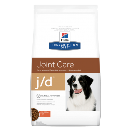 Hill's Prescription Diet j/d Joint Care, 12 кг - корм Хилс для собак с курицей