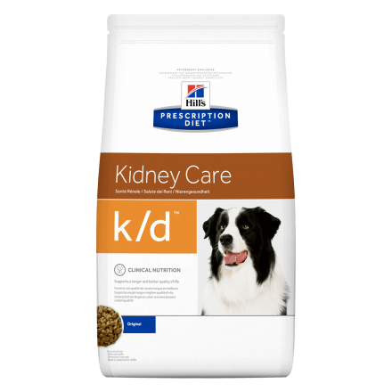 Hill's Prescription Diet k/d Kidney Care, 2 кг - диетический корм Хилс для собак