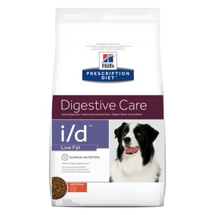 Hill's Prescription Diet i/d Low Fat Digestive Care, 1,5 кг - корм Хилс для собак с курицей
