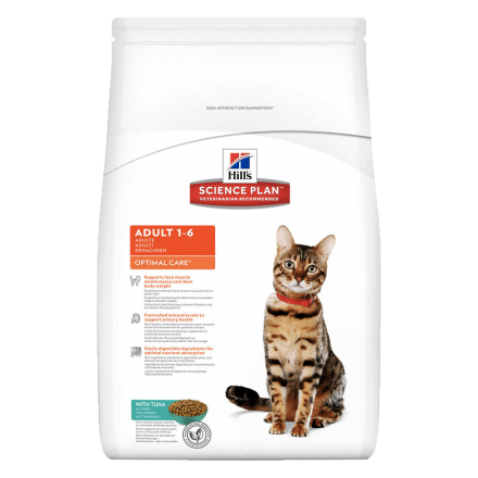 Hill's SP Feline Adult Tuna, 2 кг - корм Хиллс для взрослых кошек