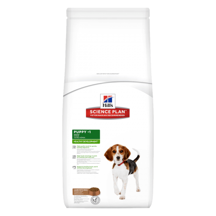 Hill's SP Healthy Development Puppy Medium Breed Lamb & Rice, 3 кг - корм Хилс для щенков средних пород