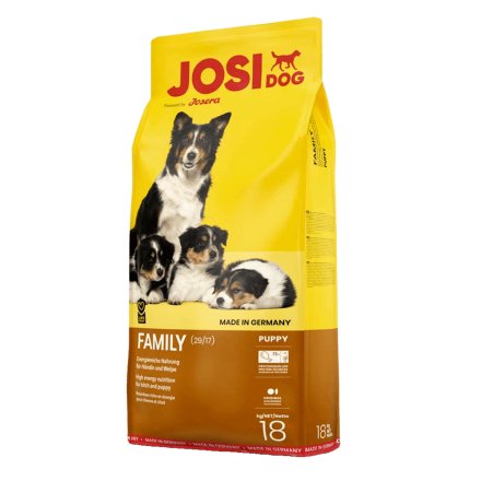 Josera JosiDog Family 29/17, 18 кг - корм Йозера для активных собак