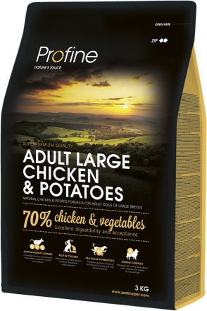 Корм для собак Profine Dog Adult Large Breed Chicken & Potatoes 3 кг