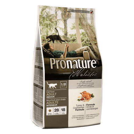 Pronature Holistic Cat Turkey & Cranberries, 5,44 кг - корм Пронатюр Холистик для взрослых кошек