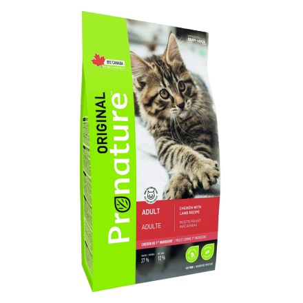 Pronature Original Cat Chiсken with Lamb, 5 кг - корм Пронатюр Ориджинал для кастрированных кошек