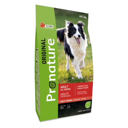 Pronature Original Dog Adult Lamb Peas & Barley 340 г - корм Пронатюр для взрослых собак