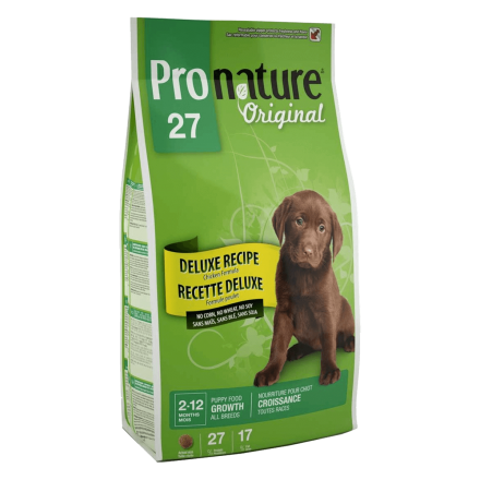 Pronature Original Puppy Growth Deluxe 2,72 кг - корм Пронатюр для щенков всех пород 