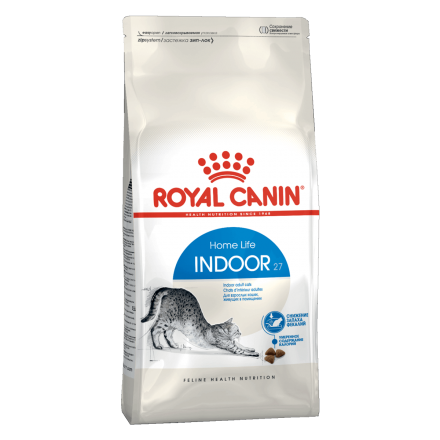 Royal Canin Indoor 27, 4 кг - корм Роял Канин для взрослых кошек
