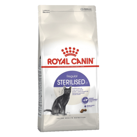Royal Canin Sterilised, 4 кг - корм Роял Канин для взрослых стерилизованных кошек