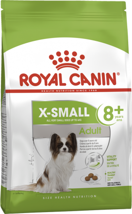 Корм для собак Royal Canin XSmall Adult 8+ 1,5 кг