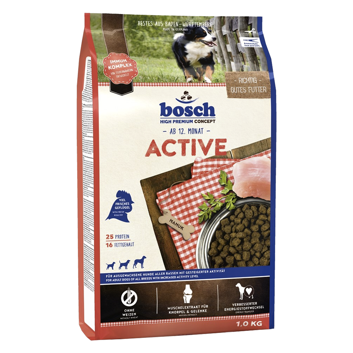 Bosch Active 1 кг - корм Бош для активных собак
