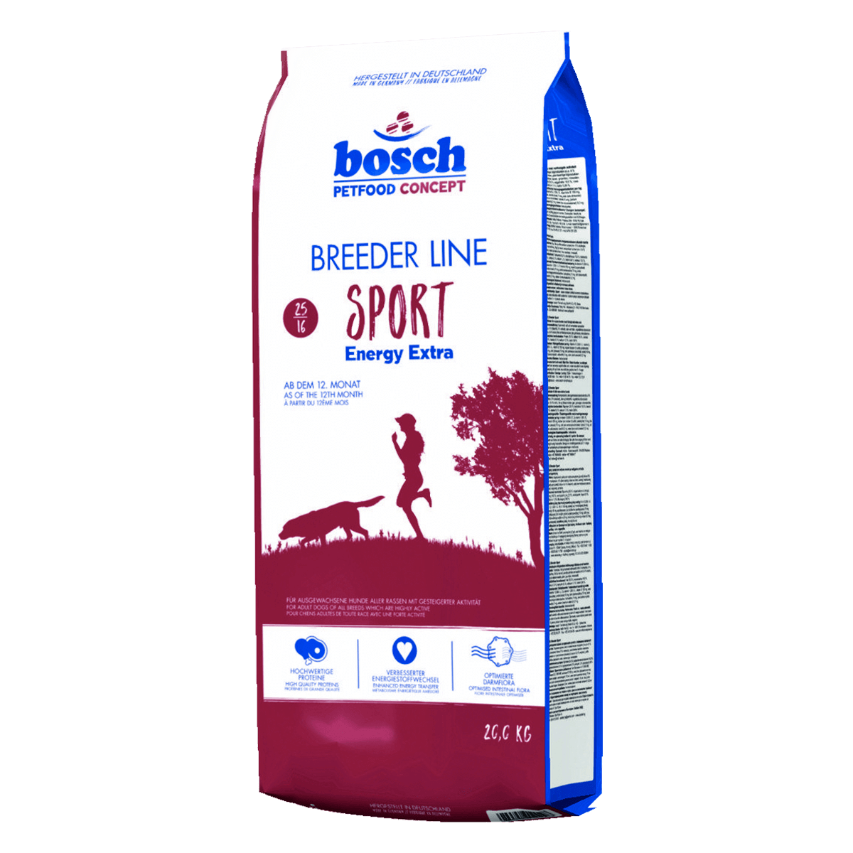 Bosch Breeder Line Sport 20 кг - корм Бош для взрослых собак с высоким уровнем активности