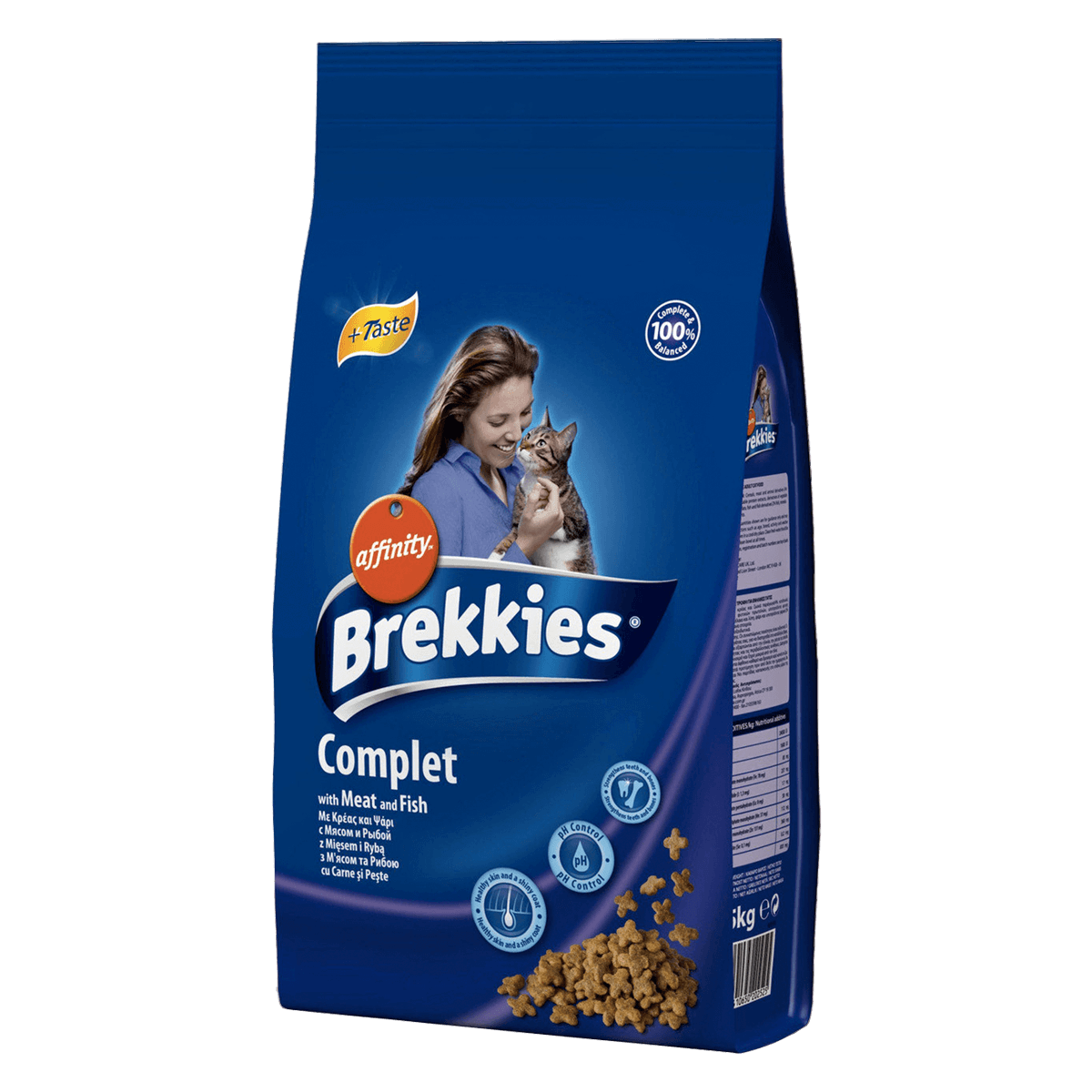 Brekkies Cat Complet, 15 кг - корм Брекис для взрослых кошек