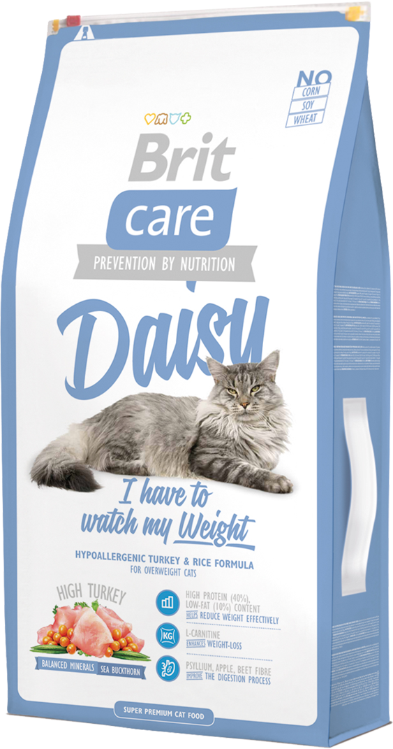 Корм для кошек Brit Care Cat Daisy I have to control my Weight, 7 кг