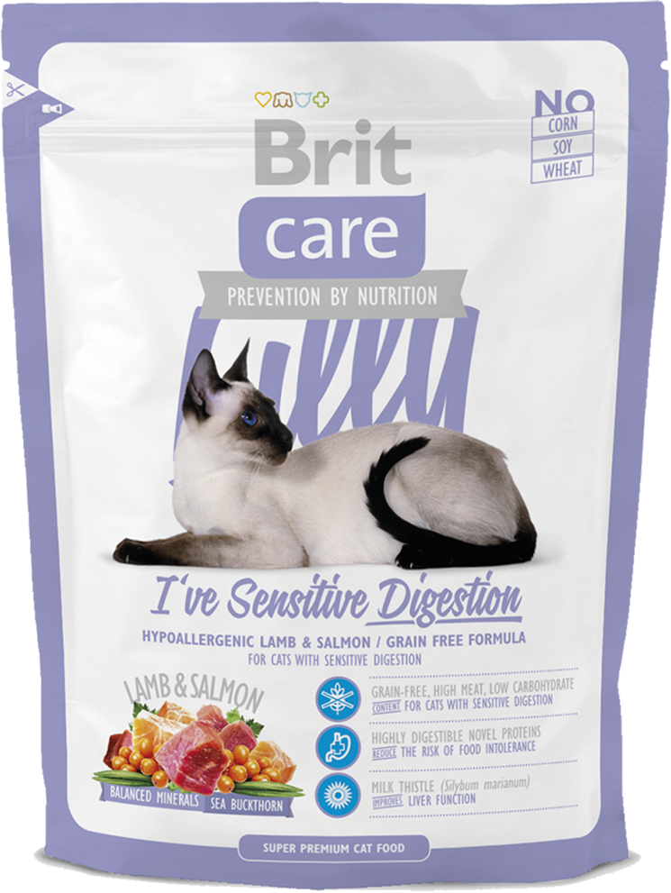 Корм для кошек Brit Care Cat Lilly I have Sensitive Digestion, 400 г